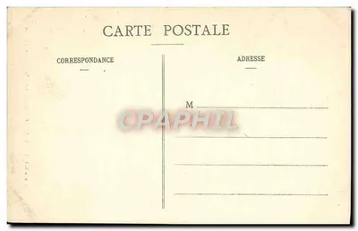 Montigny-sur-Loing — Widok na Loing i Katedrę — Seria 440 — Rewers