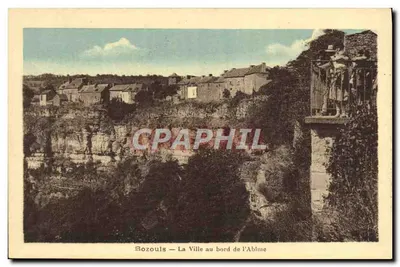 Bozouls — A Cidade na Borda do Abismo — Edit. Léon Viniches