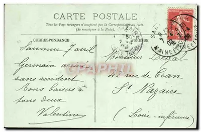 PARIS — Il bacino del Luxembourg — LL. — n° 136 — Verso