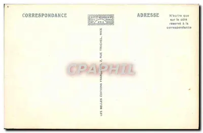 Niza — La Catedral Rusa — Parque Imperial — Ediciones Les Belles Lettres, n° 203 — Reverso