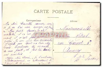 Lecture à deux — Autour du Mariage — Amicitie sincère — Verso