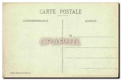 Reims - Abside katedry przed wojną — Foto Reims-Katedra, nr 149 — Rewers