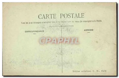 Vincennes — O Donjon — C. M. n°73 — Verso