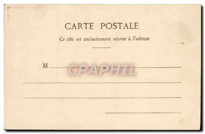 Casa paterna de St-Antoine — editor desconhecido, número de série não visível — Verso