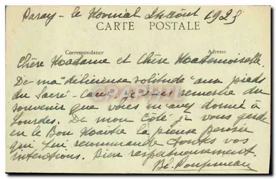 Vérosvres — Casa natal de Santa Margarida-Maria Alacoque — Edit. Mon Drago — Verso