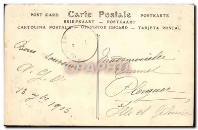 Notre-Dame de Bon-Secours — Couronnement — ND Phot — Verso