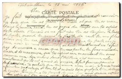 Soldado e oficial — cena militar — Cromo-Litho, KLEIN & Cie, Epinal — Verso