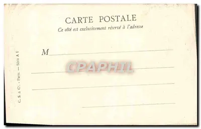Primavera — Serie A1 — C. S. & C. — Parigi — Verso