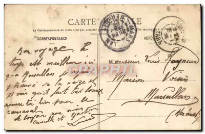 Mulher — comparação Oriente/ Europa — editor A. Boudard & Cie, n° 347 — Verso