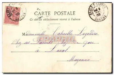 Giovane donna che suona la mandolina — fotografia di Lul Chirillo — edita dalla Società Anonima di Fotografia di Parigi — Verso