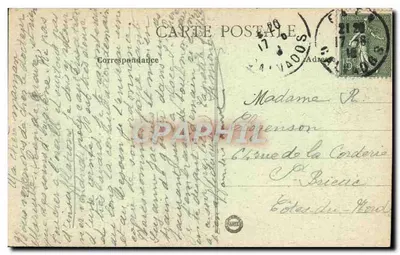 CAEN - Absyda kościoła św. Piotra — Kolekcja A., fot. n°161 — Rewers
