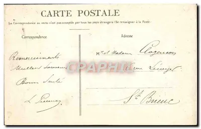 Limoges — L'Abessaille — Nowe Galerie - Limoges — Rewers