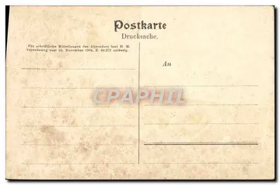 Stara pocztówka Wien — Rewers