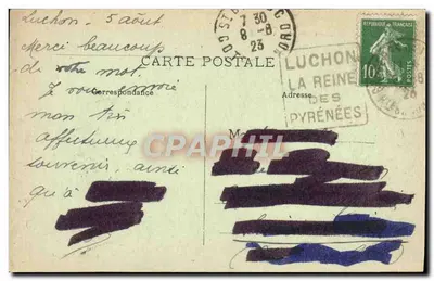 Luchon — Ogólny widok — Clèche Benoist — Rewers