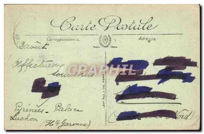 Luchon — Dolina Lysu, widok z ulicy Enfer — LL. — N° 147 — Rewers