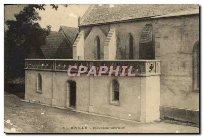 Bilhete postal antigo - Biville Nouvelle scristie