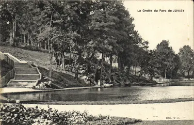 A Gruta do Parque de JUVISY — Editor V. O.