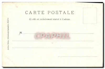 Les Charmettes - Salony J.J. Rousseau — J.J. 1012A — Wydawca Julien Fères, Genewa — Rewers