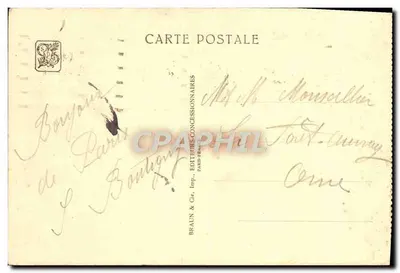 Sección Portuguesa — Exposición Colonial Internacional — París 1931 — Reverso