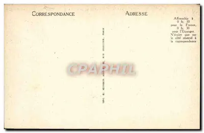 Cheverny - O Castelo - A Fachada (sul-leste) - L.L. — Verso