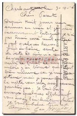 Tourlaville — O Castelo — LL. — Verso