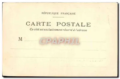 Zamek w Blois — fasada Louisa XII, 1462 — Le Journal des Demoiselles, 14 rue Drouot — Rewers