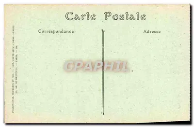 Zamek w Blois — Sala Stanów Ogólnych — Wyd. Grèteuil, Paryż — Rewers