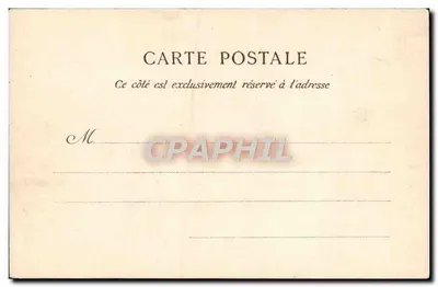 PAU — O Castelo — Heliotipia E. La Doleey, Paris — Verso