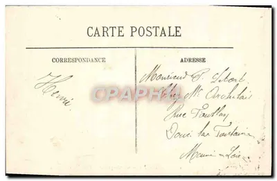 Chenonceaux — Zamek, Fronton, Wieża Marque i Most Levis — LL — Rewers