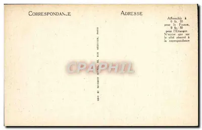 Zamek Cheverny — Pokój spałaczy — ND — Rewers