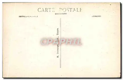 Cheverny (Loir-et-Cher) - Il Castello (facciata Sud-Est) - Editore R. Dorange, Tours, n°33 — Verso