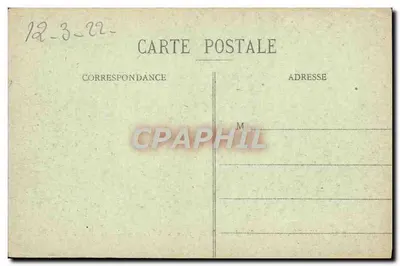 Azay-le-Rideau (Indre-et-Loire) — O Castelo e o Parque vistos das margens da Indre — A. B. n° 9029 — Verso