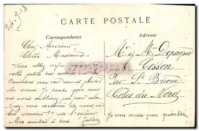 Paris — Coluna de Julho — Praça da Bastilha — C. M. — 51 metros de altura — Verso