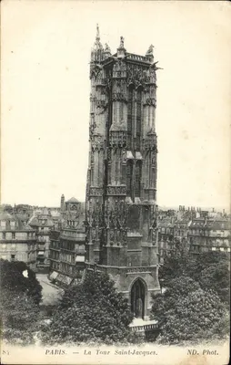 Paris — La Tour Saint-Jacques — ND. Phot.