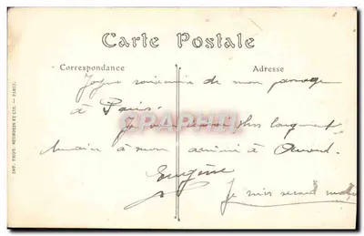 Paris — La Tour Saint-Jacques — ND. Phot. — Verso