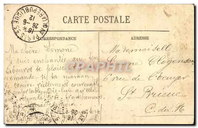 Parigi (VI) — Il Giardino del Luxembourg — LL, n° 459 — Verso
