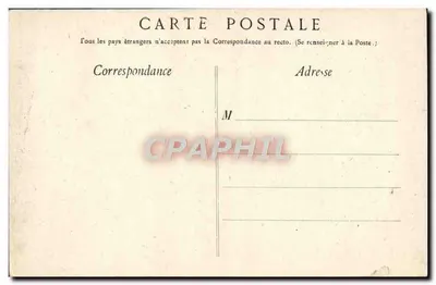 LOURDES — Pelerinos diante da Gruta — Edição F. V. — Verso