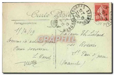 Lourdes — A Basílica — LL. — Verso