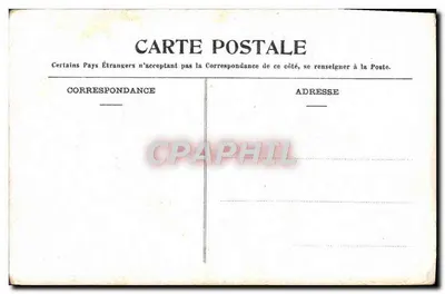 Lourdes — Widok boczny z katedry — E. Fréoux wydawca — Rewers