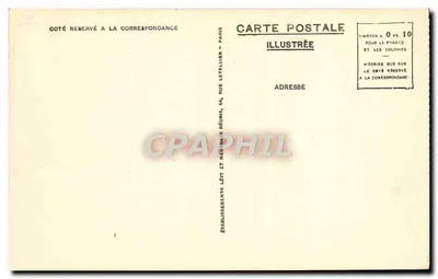 Lourdes — Najświętsza Pani Maryja Królowa i Zamek — LL. — Wydawca LL. n°70 — Rewers