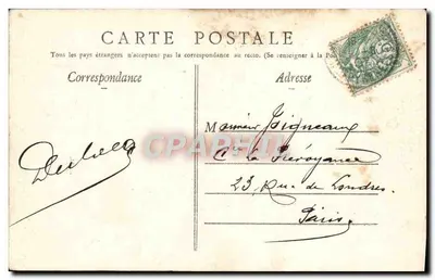 Lourdes — Devant la Grotte et les Piscines — A. Villatte, éditeur, Tarbes — Verso
