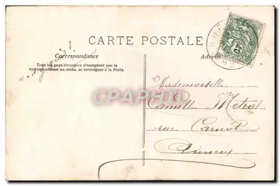 L'AMOUR (Scène Antique) — J.L.C. n°1093 — Rewers