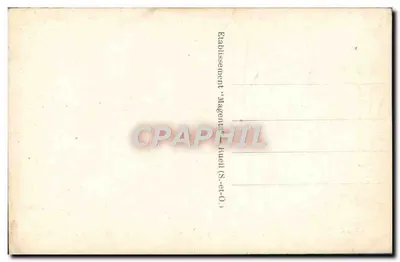 Uścisk dłoni — scena studiowa — Zakład "Magenement" Rueil (S.-et-O.) — Rewers