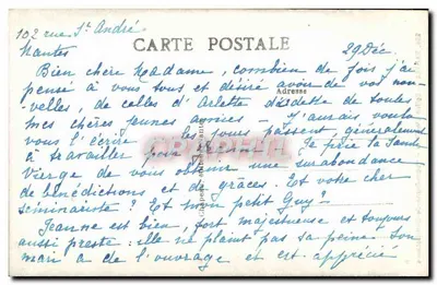 Nantes — Igreja de Santa Cruz — Nossa Senhora do Bom Socorro — Verso