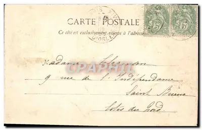 Paris - La Fontaine de Carpeaux — Verlag und Seriennummer nicht lesbar — Rückseite