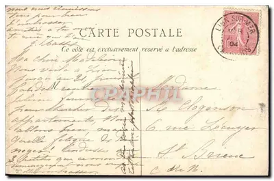Environ de Dreux — Vue d'ensemble du Château d'Anet — La « C.P.A. » Paris, n°33 — Verso
