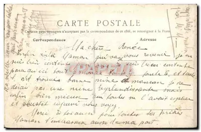 Chaumont-sur-Loire — Het Kasteel — Uitgever: Graphi, n° 501 — Achterkant