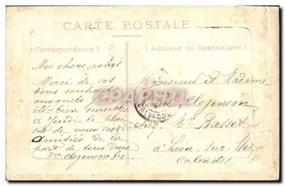 Angers — Statua Króla Renego i Zamek — Rewers