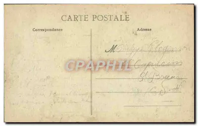 Angers — Katastrofa mostu Basse-Chaîne podczas przejazdu 11. Léger (16 kwietnia 1850 r.) — E. V. fot. — Rewers