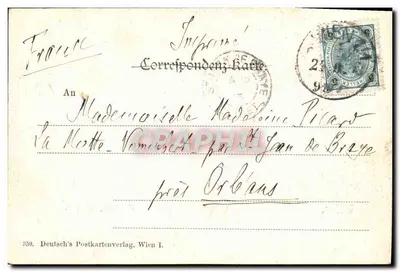 Hofburgtheater — Wiedeń — Deutsch's Postkartenverlag, nr 359 — Rewers